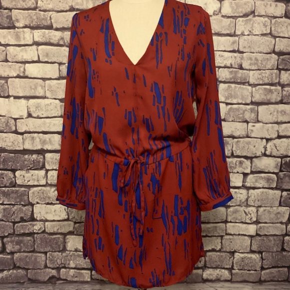 Shameless Dresses & Skirts - Shameless Red & Blue Dress Size Large